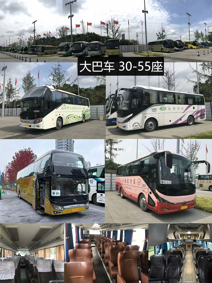 成都会议包车 专业展会团建接送包车 GL8 埃尔法 考斯特 大巴车包车 车型齐全 正规有保障 
